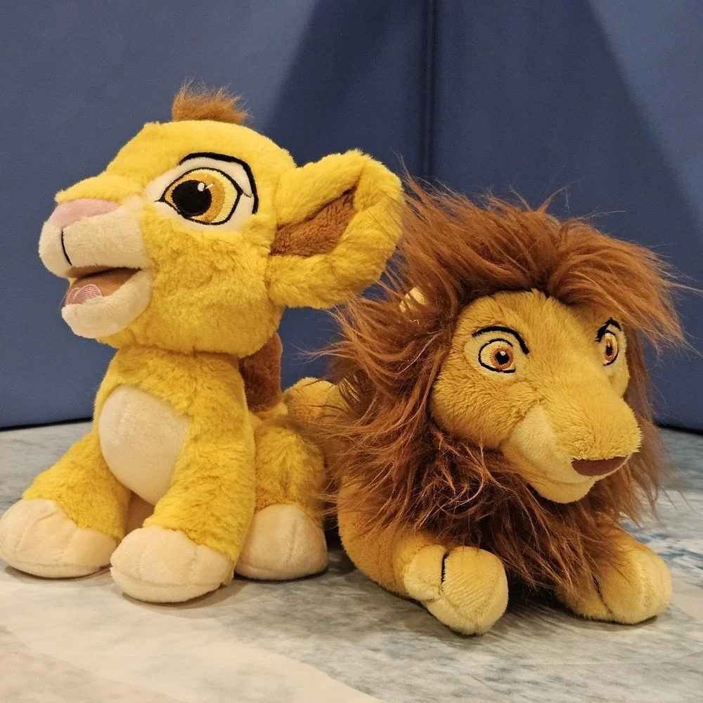 Disney‎ Parks Lion King Simba Adult Lion Plush Bundle Cub & Adult